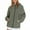 01#Army Green, variant on Womens Waterproof Rain Jacket Lightweight Zip Up Hooded Trench Coat Loose Fit Packable Windbreaker Army Green L