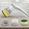thumbnail image 5 of Electric Rechargeable Cleaning Tools,Grout Brush, Electric Cleaning Brush With 3 Brush Heads,Suitable For Bathroom Wall Tiles Floor Bathtub Kitchen, Kitchen Cleaning Supplies, 5 of 9