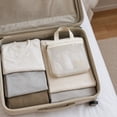 thumbnail image 5 of Mesh Storage Bag - Portable Zipper Tote for Travel & Daily Organizer - Handheld Breathable Toiletry Bag for Bathroom, Beach, Pool White, 5 of 7