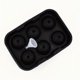 thumbnail image 1 of Set Of 3, Ice Cube Tray With Lid Refrigerator Silicone Ice Cube Mold, 6 Ball Ice Cube Tray, 4 Diamond Shaped And 6 Ice Trays, Reusable Whiskey Ice Mol, 1 of 5