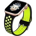 thumbnail image 2 of Pinsai for kids Apple Watch band waterproof silicone strap for Boys Girls compatible with Apple Watch Series 7/6/5/4/3/2/1/SE 38mm 40mm 41mm & 42mm 44mm 45mm, 2 of 7