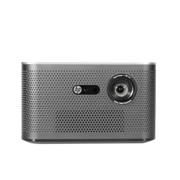 HP 1080P Projector MP2000 PRO 650 ANSI Lumens, Wireless, Auto Focus, Bluetooth, Home Theater Ready.
