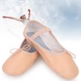 thumbnail image 4 of Zapatos de baile y gimnasia de cuero suave para niñas: transpirables, cómodos, talla 37, 4 of 8