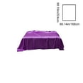 thumbnail image 3 of Luxurious Satin Bed Sheet - 66x88 Inches - Soft Silk-Like Fabric - Wrinkle & Fade Resistant - Easy Care - Blue, Black, Burgundy, Dark Green, Champagne, Gray, Pink, Purple, 3 of 6
