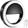 thumbnail image 2 of Selfie Ring Light, recargable con 36 luces LED, clips de brillo ajustables de 3 niveles en la luz del anillo del teléfono Adepaton 2035746-2, 2 of 8