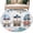 Ivory, variant on Summer Gnomes Nautical Round Area Rug 8Ft Washable Large Circle Rugs for Living Room Dorm, Blue Coastal Blue Ombre Non-Slip Carpet Floor Mats Indoor Outdoor Carpet Runner Aesthetic Home Decor