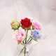 thumbnail image 3 of 30 rosas artificiales para arreglos florales, material para manualidades., 3 of 6