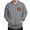Graphite Gray, variant on - Kappa Alpha Order Loyal Order Sweatshirt - Zip Hoodie, Classic Hooded Sweatshirt with Metal Zipper