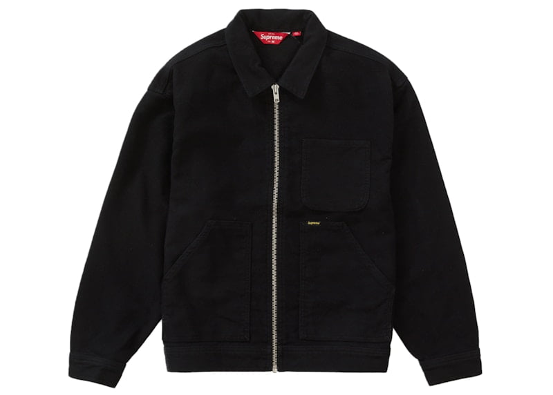 Supreme Men's GOODENOUGH Patchwork Hooded Jacket Black, from
