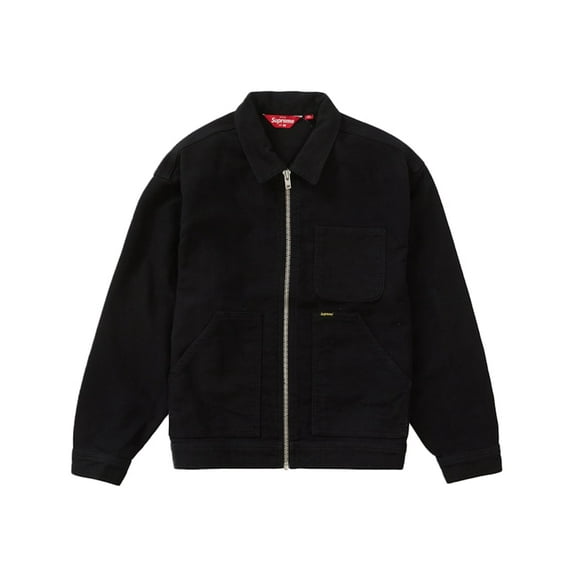 Supreme Men's Moleskin Work Jacket (FW23) Black, from StockX