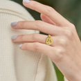 thumbnail image 5 of iju7gthy Ring Set Funny Words Square Ring Inspirational hip Ring for Friend for and Boys (Without Card), 5 of 5
