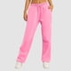 thumbnail image 5 of Pantalones de chándal Gibobby para mujer con forro polar anchos y rectos Rosa M, 5 of 5