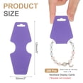 thumbnail image 2 of Uxcell Necklace & Bracelet Display Cards 200 Pcs Jewelry Blank Card Holder Jewelry Packaging for Hanging Necklaces Chokers Earrings Hair Band Accessories (Light Purple/Purple, 5x2 Inch), 2 of 6