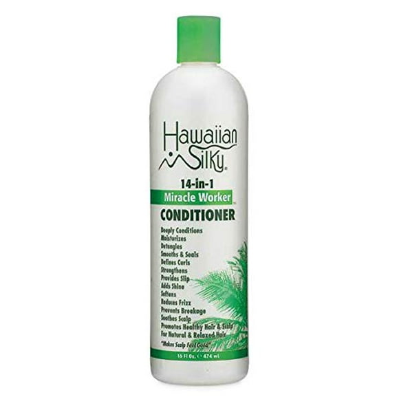 Hawaiian Silky 14 en 1 après-Shampooing Miracle Worker 16Oz (Lot de 4)