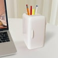 thumbnail image 4 of pen Holder Home and Office Supplies Desktop Organizer Storage Desk Decorative Accessories Organizer Pen Cup Desk Supplies Holder White, 4 of 8