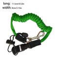 thumbnail image 1 of Kayak Paddle Leash Stretchable Fishing Rod Lanyard Outdoor Storage Rack Multifunctional High-Elastic Colorful Anti-Lost Rope Accessory Green, 1 of 9