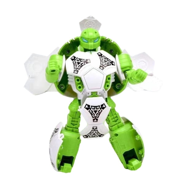 Juguete robot transformable, juguetes de construcción STEM, actividades de aprendizaje, habilidades motoras, 2 pulgadas fútbol americano