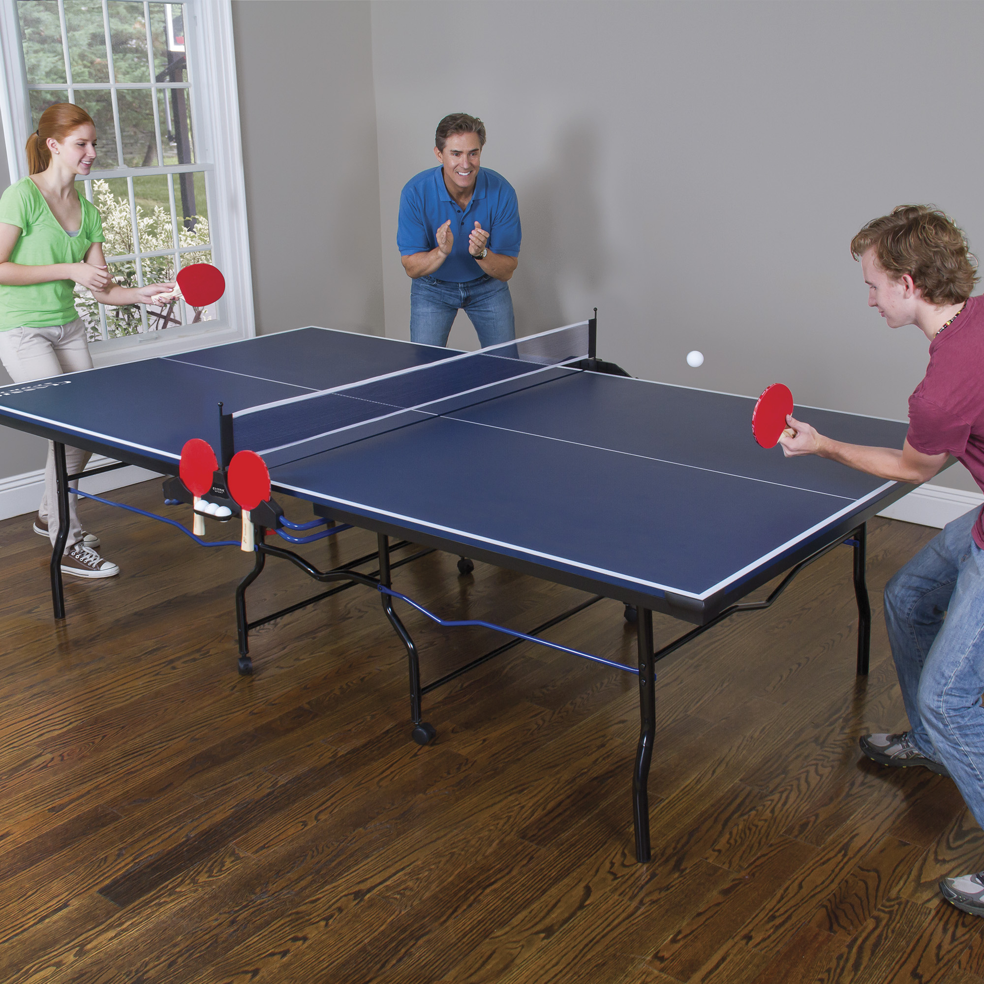EastPoint Sports Classic Sport 15mm Table Tennis Table, Tournament Size 9 ft. x 5 ft. for Indoor Game Room - image 9 of 10