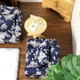 thumbnail image 4 of Dollhouse Couch with Pillow 1 12 Scale Miniature Sofa Arm Chair Living Room Furniture Wooden Fabric Frame Single Reading Chair Artificial House Room Scene Decoration (Blue), 4 of 6