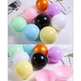 thumbnail image 2 of jesticaly Clear Round Plastic Containers Unbreakable And Reusable Jars Made Of Sturdy Plastic Empty Clear-Colored Round Made Of Plastic Twisted Round Balls Empty Coloured Half color 45mm, 2 of 6