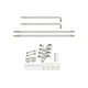 thumbnail image 3 of Kit de extensores de vástago de válvula doble genéricos Kit de inflado de aire de neumáticos dobles Extensión de válvula de neumático de metal para, 3 of 8