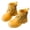 Yellow, variant on Toddler Ankle Boots for Boys Plain Baby Autumn Boots Fashion Suede Leather Lace Up Shoes Winter Waterproof Shoes Snowy Boots kids