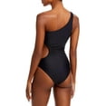 thumbnail image 2 of JADE Swim Womens Sena One Shoulder Cut-Out One-Piece Swimsuit, 2 of 2