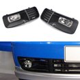 thumbnail image 4 of Gwong Autos 2 sets Fog Light Grilles Modificación de automóviles ABS Bumper Guard Grille Lámparas de niebla para VW-POLO 1997 Gwong 24012184, 4 of 6