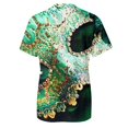 thumbnail image 5 of PMUYBHF T-Shirt Imprimé à Manches Courtes Col Rond pour Femmes Printemps Été 1627 m, 5 of 5