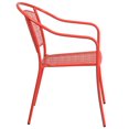 thumbnail image 2 of Gold Indoor-Outdoor Steel Patio Arm Chair with Round Back, 2 of 6
