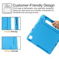 thumbnail image 5 of iPad Pro 12.9 Case 2020 for Kids, Allytech Light Wight Shockproof Convertible Handle Stand Cover [Supports 2nd Gen Pencil Charging Mode] Cover for Apple iPda 12.9 4th Generation, Blue, 5 of 6
