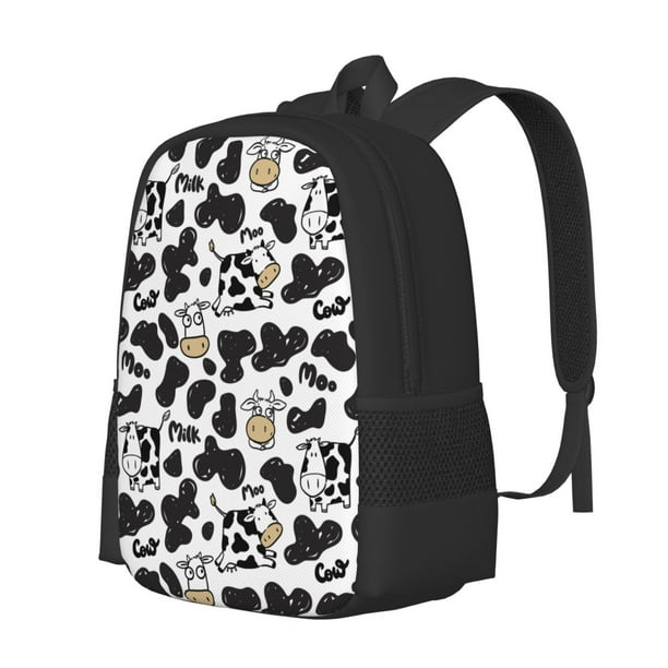 Disketp Cow Mochila Minimalista de Gran Capacidad, Mochila de Viaje para Escuela, Trabajo o Uso Diario