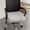 Gray, variant on Office Chair Seat Cover for Computer Desk Chair, Washable Polyester Slipcover for All Seasons, Stretchable Fabric Protector for Home Restaurant, 1 Piece