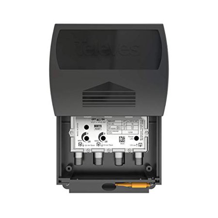 Televes 2-Input TForce Mast Amplifier with BOSS-Tech and “F” Power Supply Unit