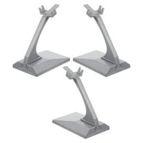 HONMEET 3pcs Model Airplane Display Stands Stable Support Grey for Toy Models and Collectibles