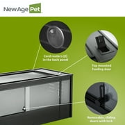 New Age Pet® ECOFLEX® Extra Large 60 Wide Reptile Enclosure, Glass Front Terrarium