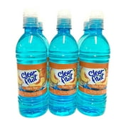 Clear Fruit Peach Fling Flavored Water 6 Pack 16.9oz Bottles