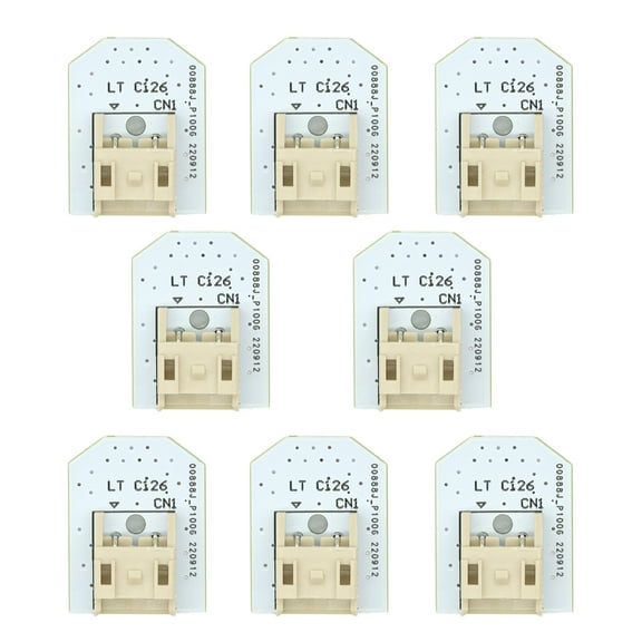 8 Pack WR55X11132 WR55X25754 New Upgraded LED Light Bulb For GE Refrigerator LED Light PS4704284 AP6261806 3033142 PS4704284 PYE23PSDCSS PWE23KSDBSS CFE28TP3MBD1 CYE22USHISS ZWE23PSHMSS PYE2