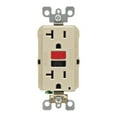 thumbnail image 2 of Leviton R99-GFNT2-0RI 20 Amp Ivory GFCI Receptacle, 2 of 2