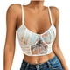 thumbnail image 1 of Blusa superior de lencería delgada de encaje con tirantes de color sólido sin mangas a la moda para mujer Fridja nalpqowj37739, 1 of 9
