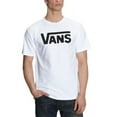 thumbnail image 2 of Vans Mens Short-Sleeved Crew Neck T-Shirt White Size L, 2 of 2