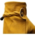 thumbnail image 3 of First Mfg Co - Ranch - Men's Motorcycle Biker Riding Gloves - Leather - Yellow - Small, 3 of 3