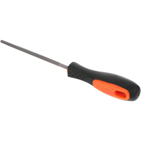 FRCOLOR Carbon Steel Metal Rasp for Home Use Ergonomic Handle MultiPurpose Woodworking and Carving Tool 6 Inch