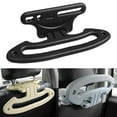 thumbnail image 4 of Multifunctional Car Coat Hanger Portable Holder Handle ,Hanging Hook Safety ,Hanger Headrest Clothes Hanger Fit for Suit Bags Vehicle Jacket , Black, 4 of 7