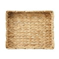 thumbnail image 5 of Home Decor Collection 11" x 14" Scalloped Woven Natural Water Hyacinth Decorative Tray, 5 of 5