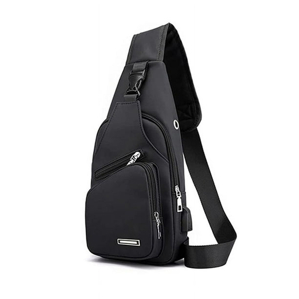 Bolso Bandolera Bolso Cruzado para Bicicleta para Hombre y Mujer, para Senderismo, Bolso Cruzado Multiusos para el Pecho