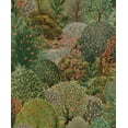 thumbnail image 2 of Green Enchanted Lush Landscape Tropical Wallpaper, 2 of 4