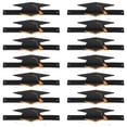 thumbnail image 6 of Fovewise 36pcs Paper Graduation Hats Diy Grad Caps For Graduation Party Supplies Adjustable Elastic Band Diy Grad Caps For Secure Fit, 6 of 8
