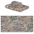 thumbnail image 2 of Coolnut Paisley Bath Towels Absorbent Bath Towels Set Soft & Comfortable Towel Set for Home Hotel Decor, 3 Piece Washcloth Gift, 2 of 7