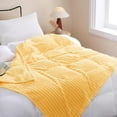 thumbnail image 4 of Sage Green Fleece Throw Blanket 50”×60” for Couch Sofa Bed,Super Soft Cozy Plush Microfiber Flannel Blanket with Stripes Design Lightweight for Adults,Woman,Girls, 4 of 5